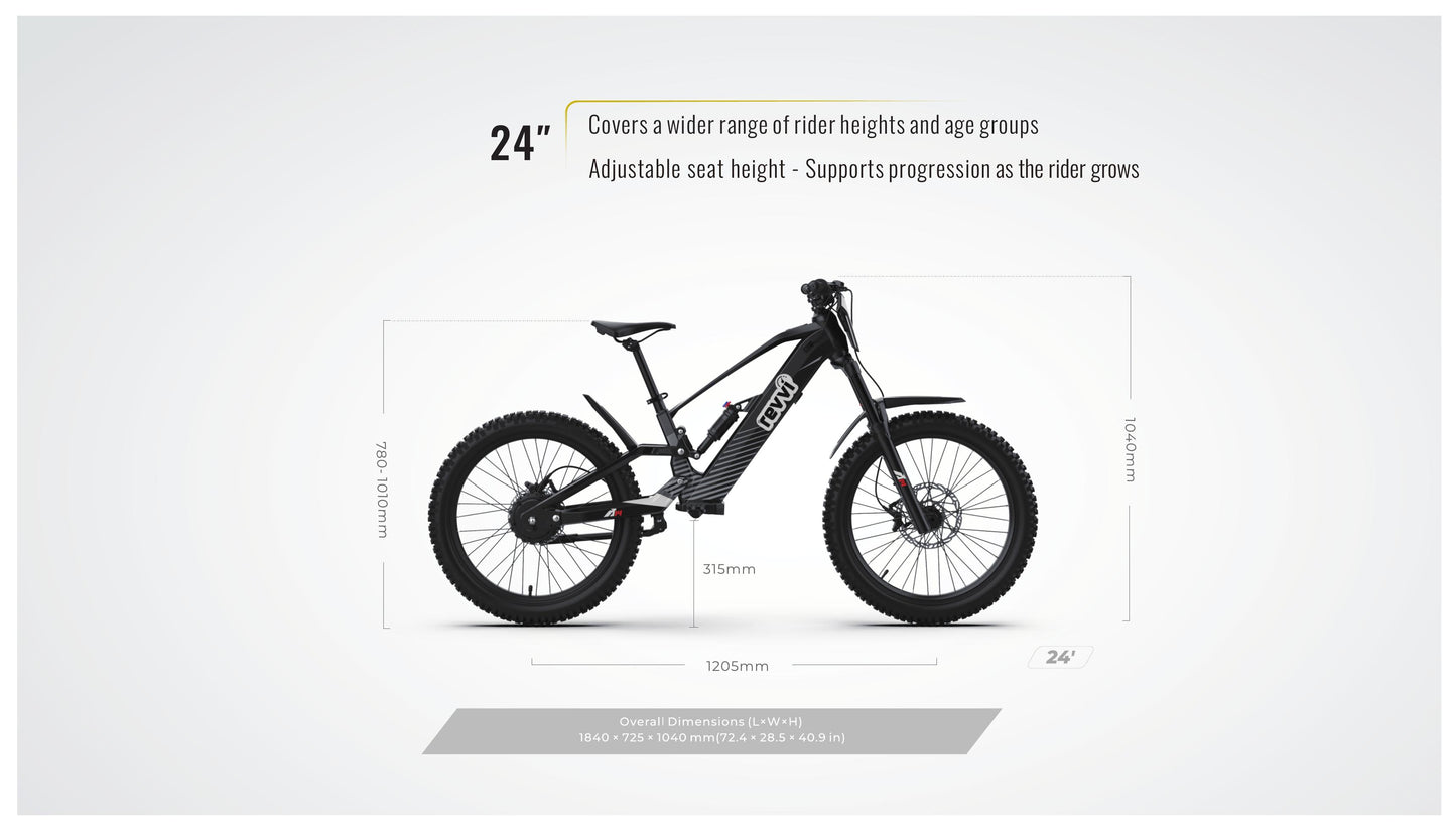 Pre Order Now not to miss out!! - Revvi 24″ Electric Balance Bike (Delivery Estimated between 10th – 25th June 2026)