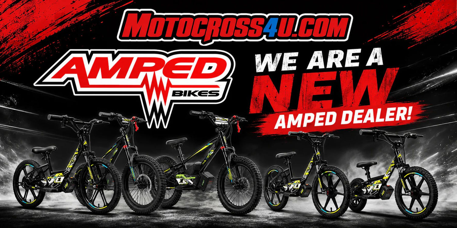 Exclusive dealer for Amped Electric Kids Bikes