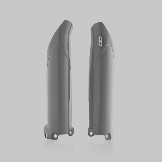 Polisport Kawasaki Fork Guards KXF 250 450 2009 - 2022, Nardo Grey - motocross4u