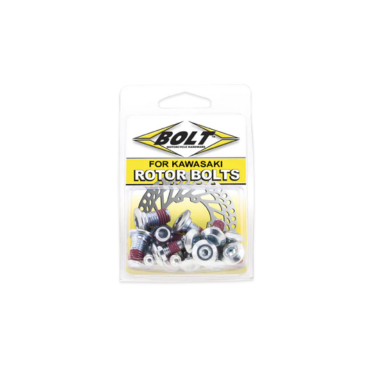 Bolt Motorcycle Hardware Kawasaki Suzuki Rotor Disc Bolt Kit 65 - 450 2000 - 2023 - motocross4u