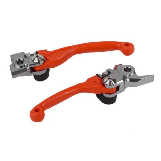 Polisport KTM Pivot Lever Set SX XCW 125 150 2016 - 2022 SX SXF EXC EXCF 250 300 350 450 500 2014 – 22, Orange - motocross4u