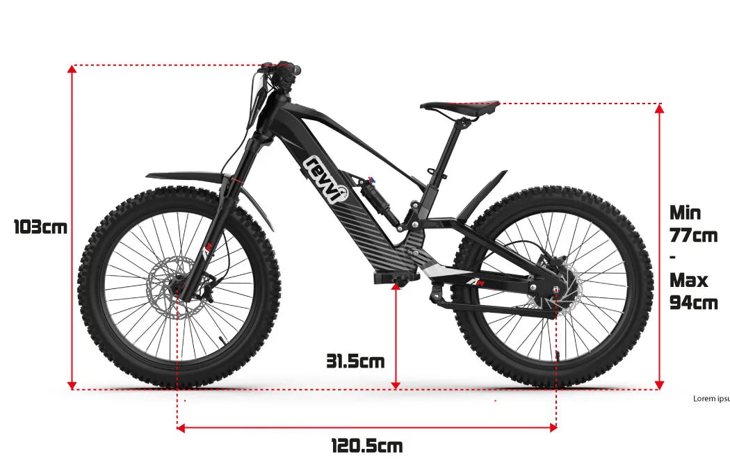 Revvi 24″ Electric Balance Bike - Now in Stock!!