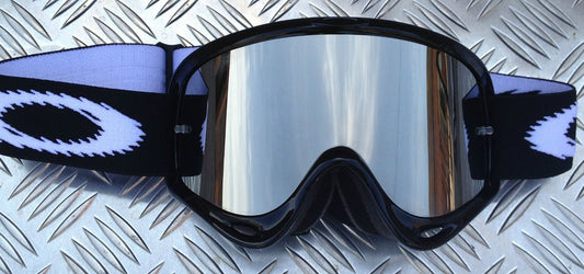 Rip n Roll Oakley O Frame / 2000 Tear Off Lens, Mirror Silver - motocross4u