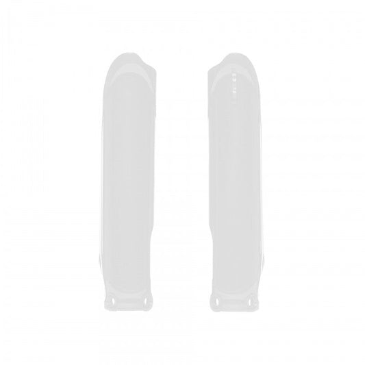 Polisport Yamaha Fork Guards YZF 250 2024 YZF 450 2023 - 24, White - motocross4u