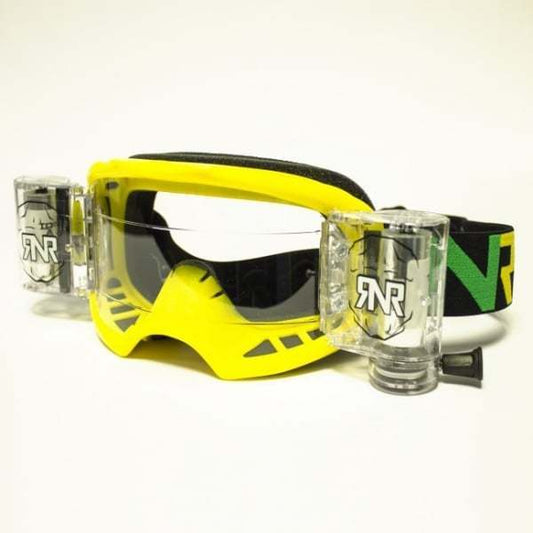 Rip n Roll Colossus WVS Roll Off Goggle, Yellow - motocross4u